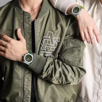 Silicone Band Quartz Watch