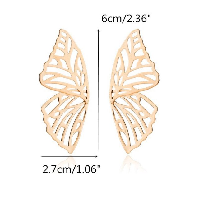 Angel Wing Butterfly Stud Earrings for Women - Image 10
