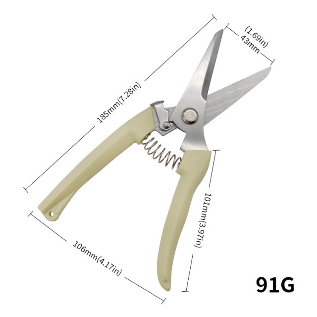 Stainless Steel Pruning Shear Scissor for Gardening - Image 7