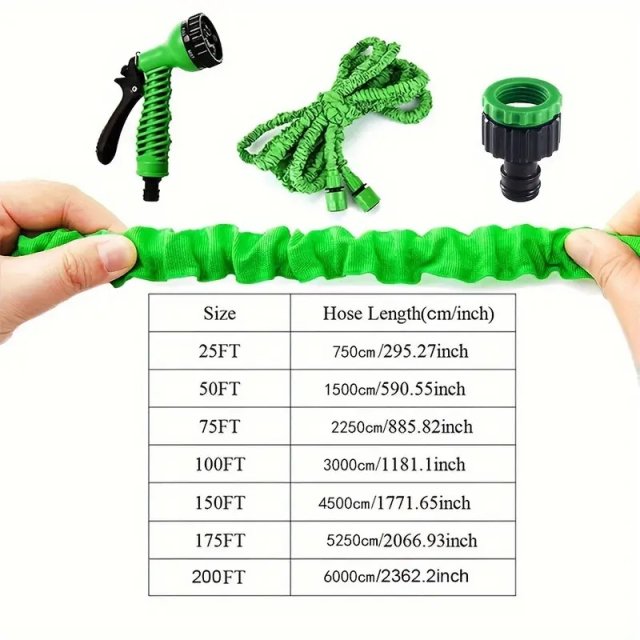 Expandable High-Pressure Multi-Function Car Wash and Garden Hose - Image 8