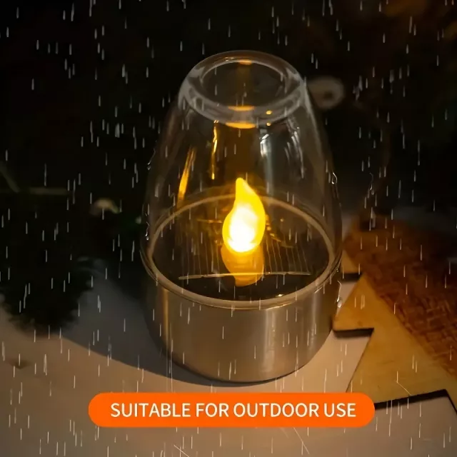 Solar LED Candle Lantern - Image 3