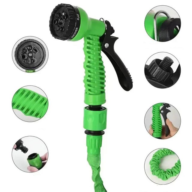 Expandable High-Pressure Multi-Function Car Wash and Garden Hose - Image 7