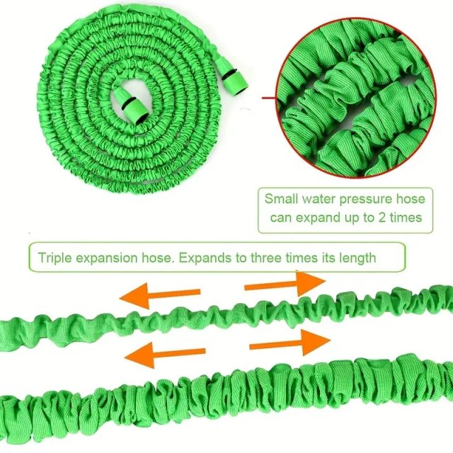 Expandable High-Pressure Multi-Function Car Wash and Garden Hose - Image 3