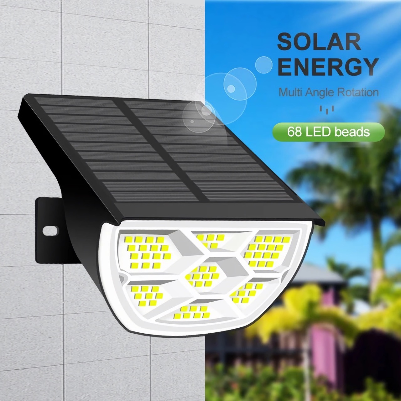 Outdoor Solar Landscape Spotlights Garden Supplies Home & Garden