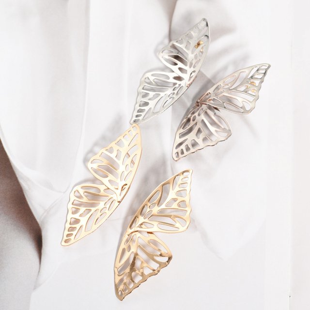 Angel Wing Butterfly Stud Earrings for Women - Image 3