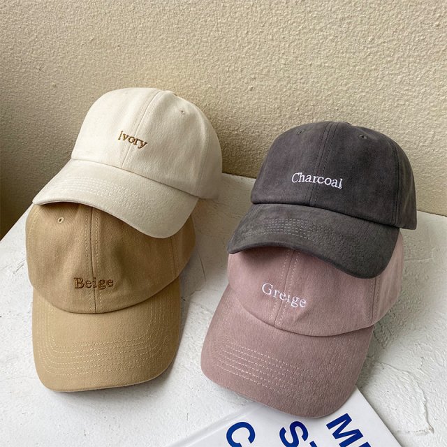 Vintage Letter Embroidered Baseball Cap - Image 4