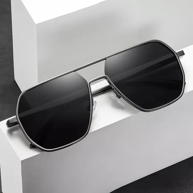 Luxury Metal Photochromic Sunglasses - Image 2