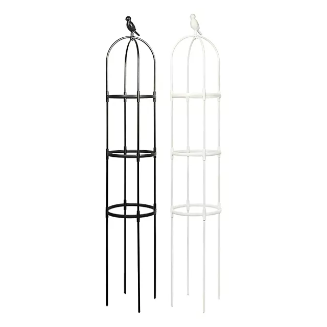 Adjustable 2/3-Tier Garden Trellis for Climbing Plants and Flowers - Image 5