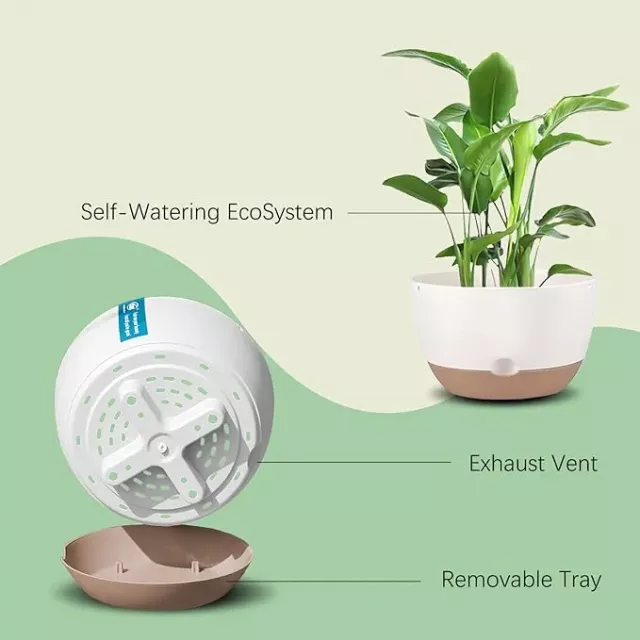 Modern Hanging Flower Pot Set - Image 4