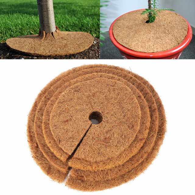 Eco-Friendly Coconut Fiber Tree Mulch Mats - Image 5