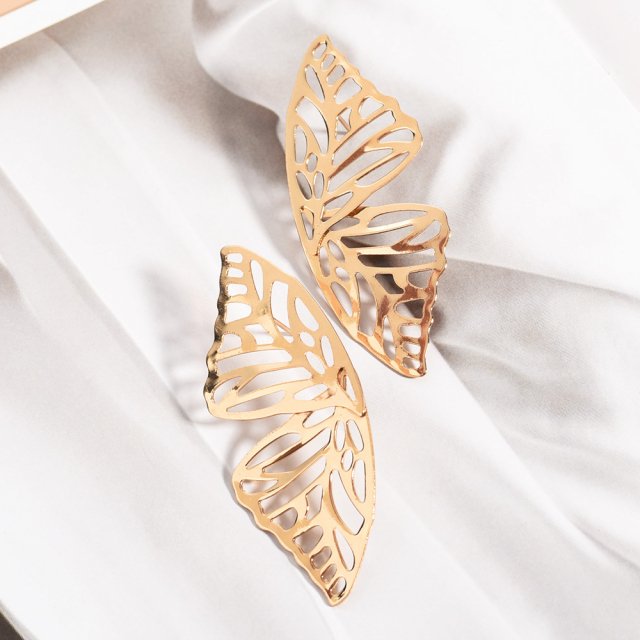 Angel Wing Butterfly Stud Earrings for Women - Image 8