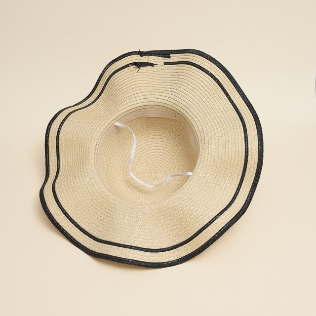 Bowknot Straw Sun Hat - Image 5
