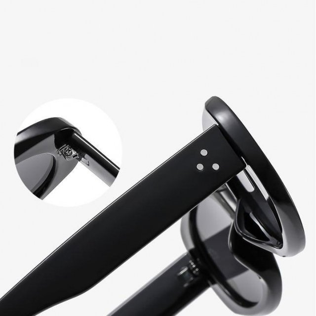 Chic Retro Oval Sunglasses for Women - Image 7