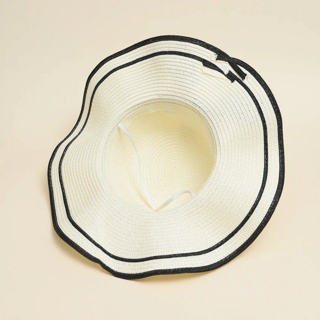 Bowknot Straw Sun Hat - Image 9