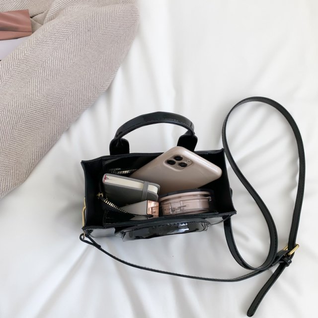 Designer PU Leather Shoulder Bag - Image 6