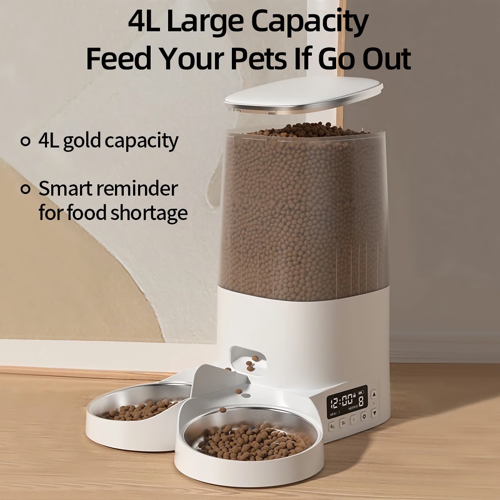 Remote Control Automatic Cat Feeder Feeding Supplies Pets