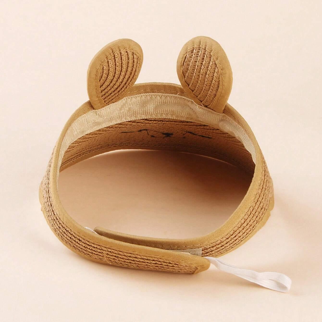 Cute Rabbit Straw Cap Hat for Kids Clothing & Accessories Kids & Babies