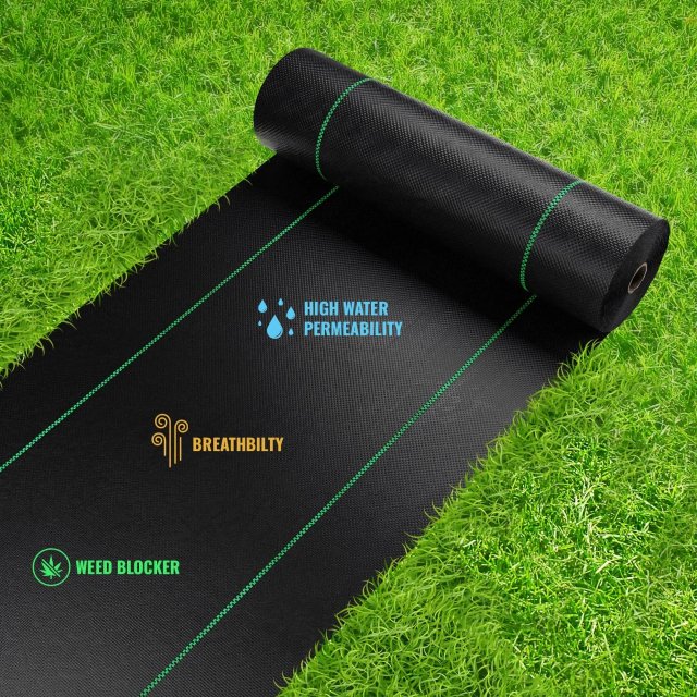 Weed Barrier Gardening Outdoor Non-Slip Polyethylene Rubber Floor Mats - Image 4