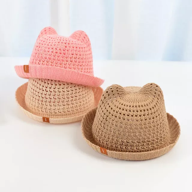 Summer Sunshade Hat with Cat Ears - Image 5