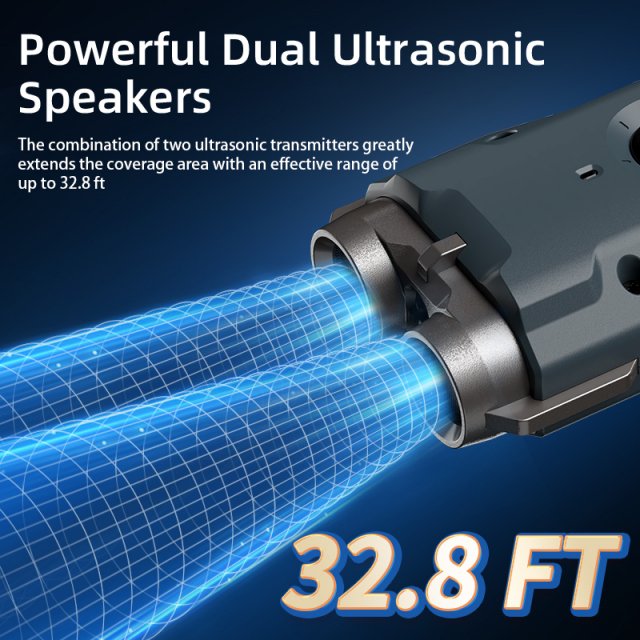 2-in-1 Ultrasonic Dog Training & Anti-Barking Device with Flashlight - Image 2