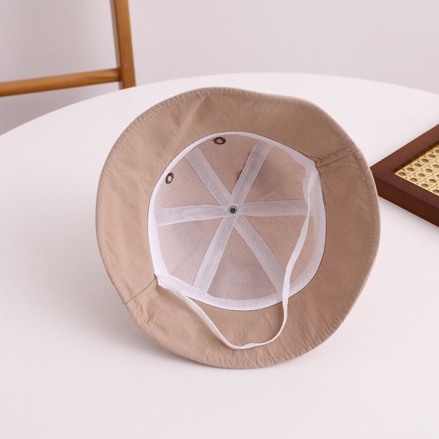 Kids Bear Decor Panama Bucket Hat - Image 6