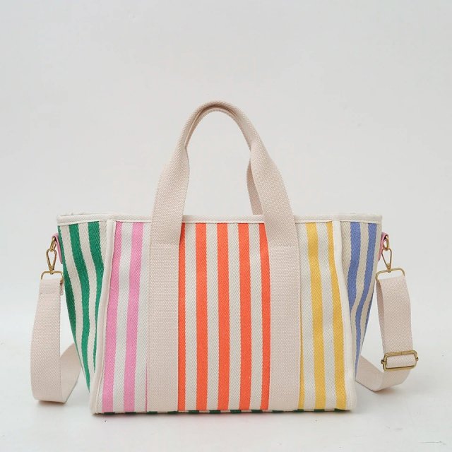 Large Capacity Canvas Tote Bag - Image 4