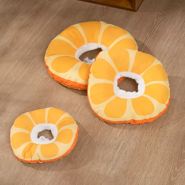 Orange Fruit Shaped Protective Neck Collar for Cats - Image 6