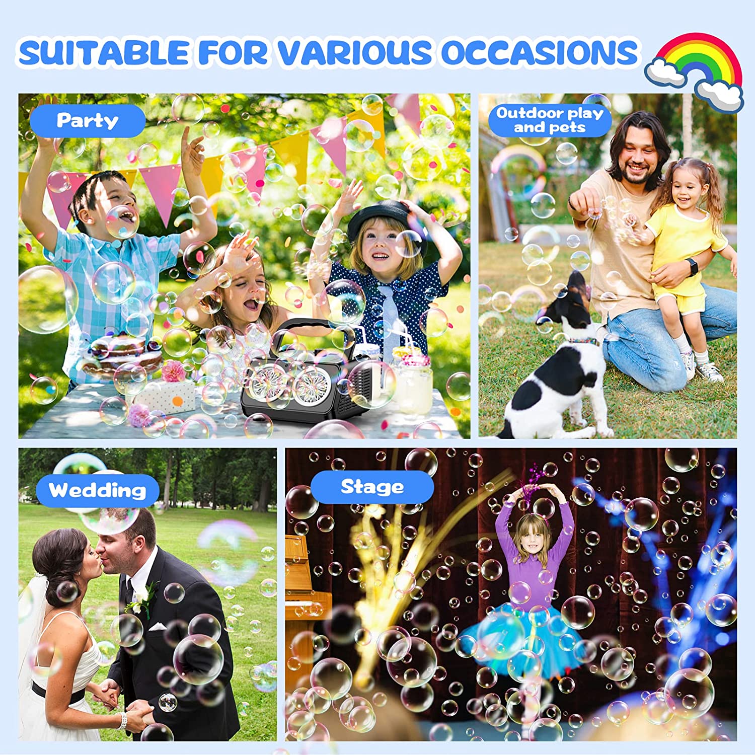 Ultimate Bubble Machine Activity & Entertainment Kids & Babies