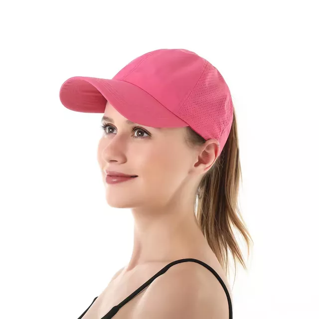 Summer Mesh Ponytail Baseball Sports Cap for Women - Image 8