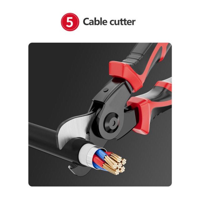 5-in-1 Electrician's Multifunctional Tool Kit with Easy Swap Attachments - Image 9