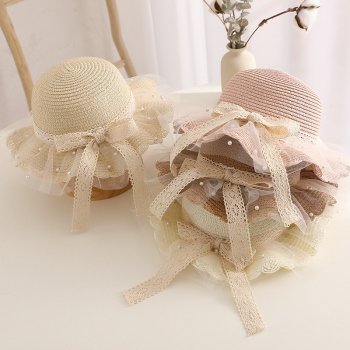 Straw Hat Handbag Set