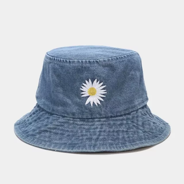 Summer Denim Hat Panama - Image 2