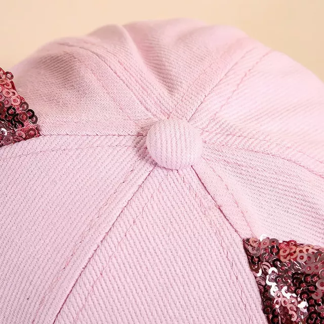 Korean Cat Embroidery Kids Baseball Cap - Image 8