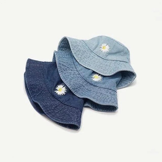 Summer Denim Hat Panama - Image 6
