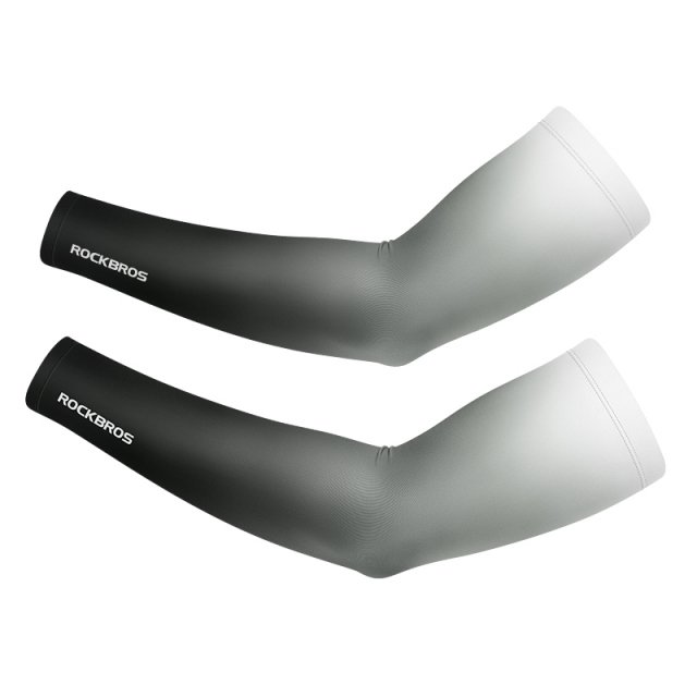 Ice Silk Sports Cycling Arm Sleeves - UV Protection, Breathable & High Elasticity - Image 8