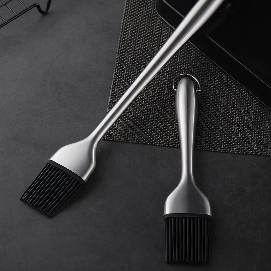 Stylish Simple Design Stainless Steel Silicone Oil Brush Garden Supplies Home & Garden