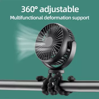 Compact Octopus Mini Fan