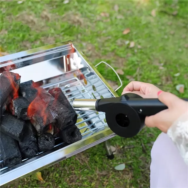 Portable BBQ Air Blower for Easy Grill Fire Starting - Image 2