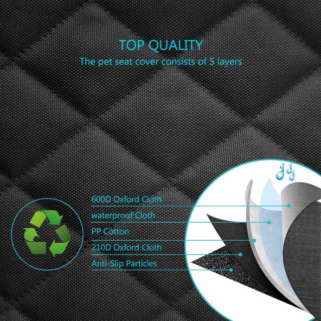 Waterproof Pet Car Seat Cover - Image 4
