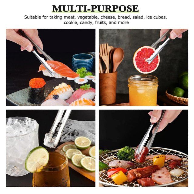 Stainless Steel Ice Tongs - Image 3