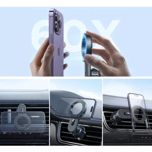 Universal Magnetic Car Phone Holder - Image 6