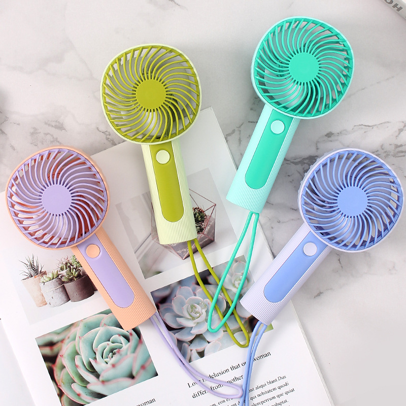 Mini Handheld USB Rechargeable Fan - 3-Speed Portable Air Cooler Baby Care Kids & Babies