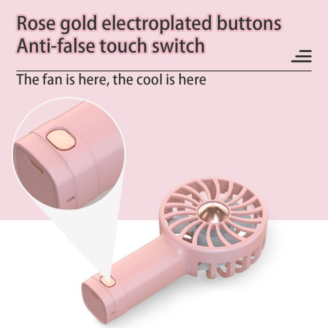 Portable USB Charging Mini Small Fan - Image 3