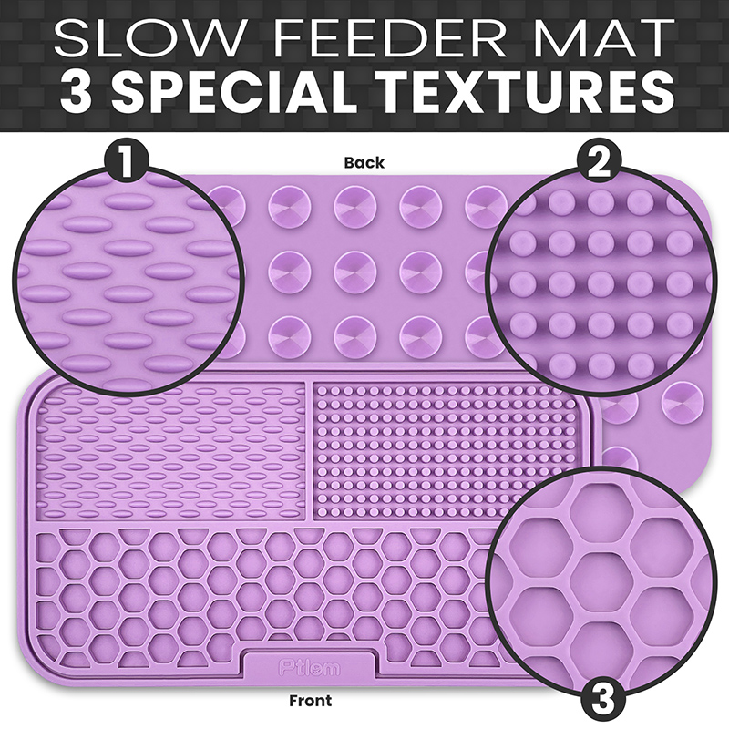 Pet Slow Feeding Silicone Placemat Feeding Supplies Pets