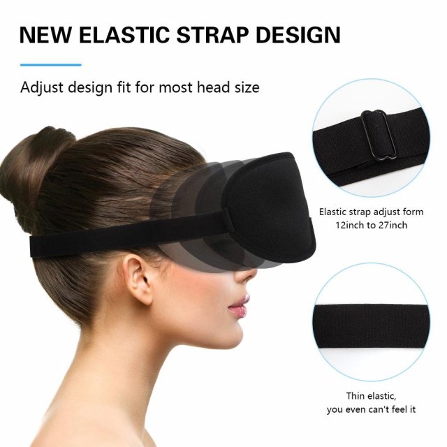 Silk 3D Contoured Sleep Mask - Image 5