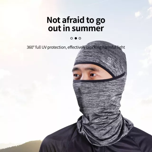 Ice Silk Sun Hood Hat - Image 3