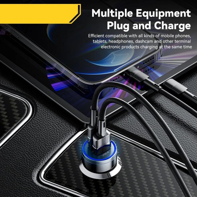 54W USB Car Charger with 5A Fast Charging - Image 6