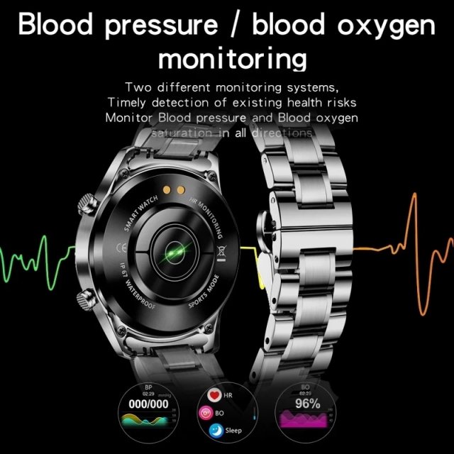 Waterproof Sport Smartwatch with Full Touch Screen & Bluetooth Calling - Image 6