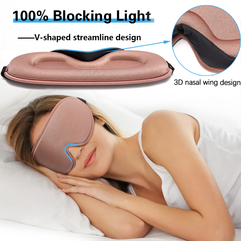 Silk 3D Contoured Sleep Mask Sport & Outdoors Travel Gear