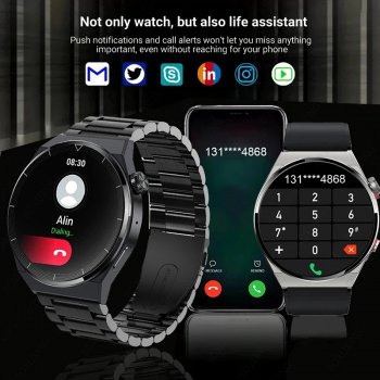 High-Performance AMOLED NFC Smartwatch
